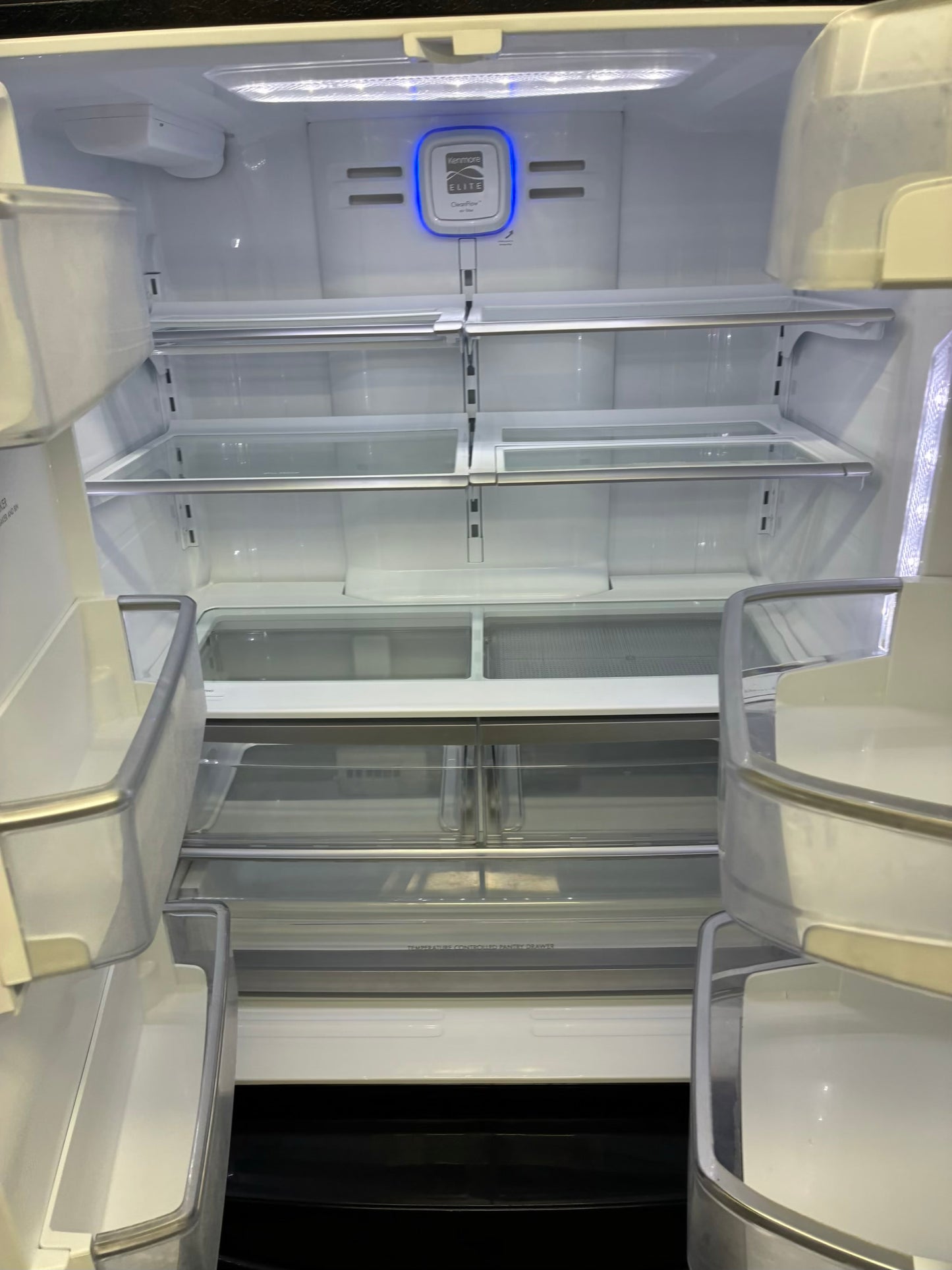 Kenmore French door refrigerator stale stainless steel 36” ice maker water dispenser COUNTER DEPTH