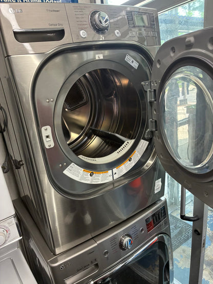 LG Electric Dryer 27” front load slate steam option