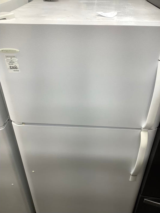 White Frigidaire Top Freezer 30”