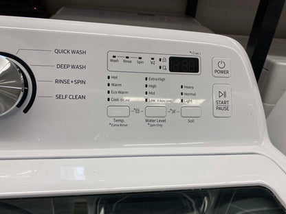 ITEM #W64J  Samsung top load washer  large capacity side x side 29”