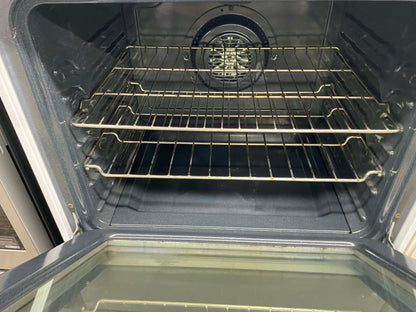 - Item: #ER84B  kenmore electric range 5 burner  white convection 30 in