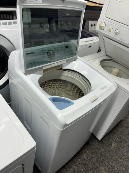 Samsung top load washer  large capacity side x side 27”