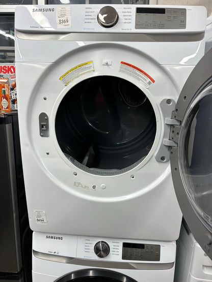 SAMSUNG WASHER N DRYER FRONT LOAD ELECTRIC 27” WHITE