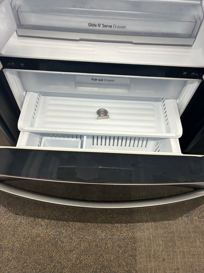 LG French door refrigerator stale stainless steel 36” ice maker water dispenser