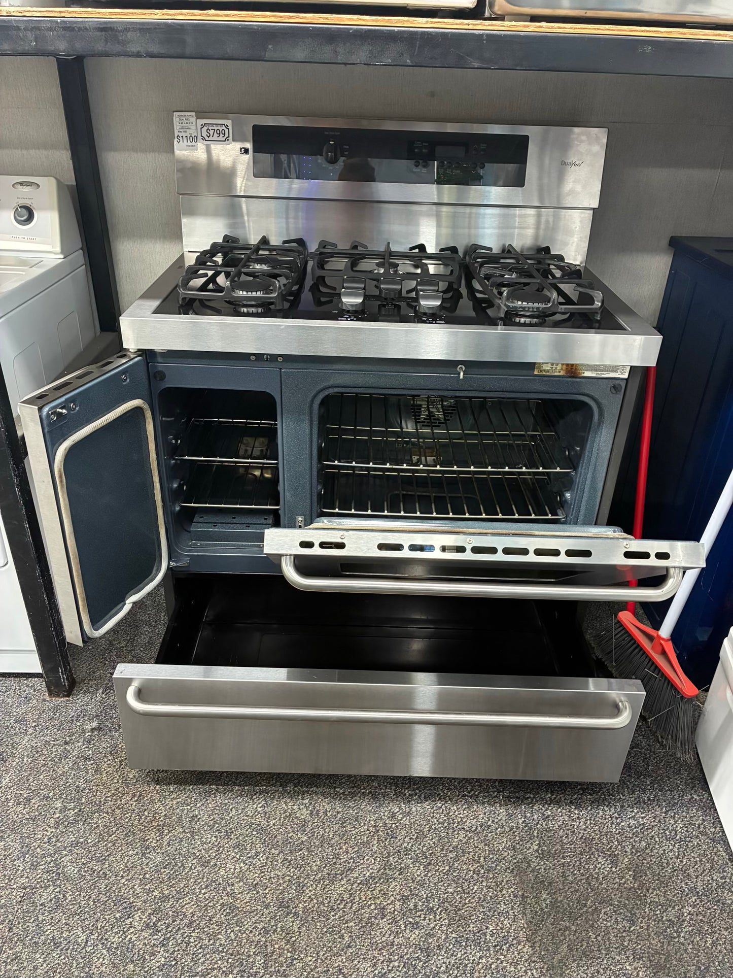 KENMORE ELITE   DUAL FUEL STAINLESS STEEL 40” SPECIAL OFFER