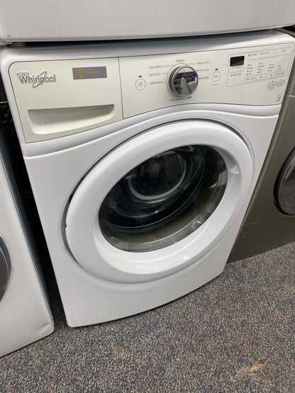 - Item: #GD29N Whirlpool front load washer and dryer set GAS stackable 27”