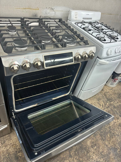 Samsun Gas Range Stainless Steel 5 Burners 30”