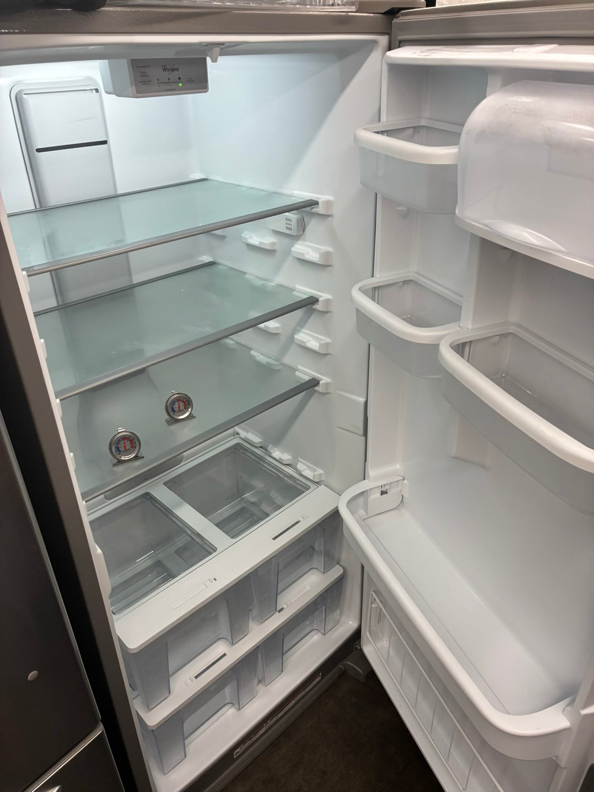 Whirlpool refrigerator  30” stainless steel