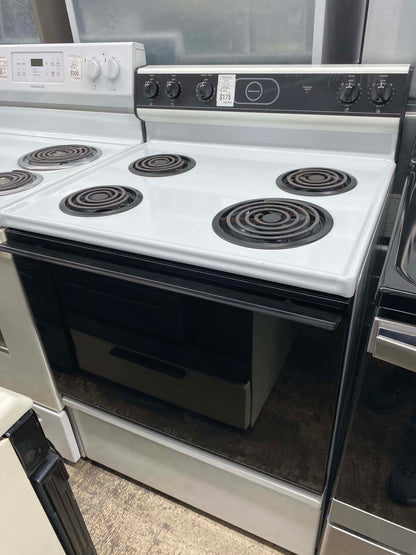 - Item: #ER44C    Kenmore  electric range coil 4 burner 30”