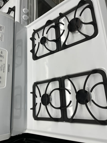 - ITEM #GR62X  Tappan gas range white 4 burner 30” in
