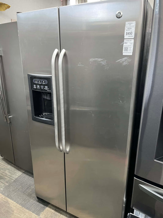 - Item: #RF29A  kenmore side x side refrigerator stainless steel w/water ice dispenser 36 in