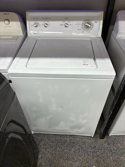 Kenmore top load washer 27” large capacity white