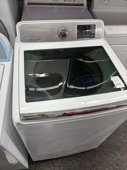 Samsung top load large capacity white 27”