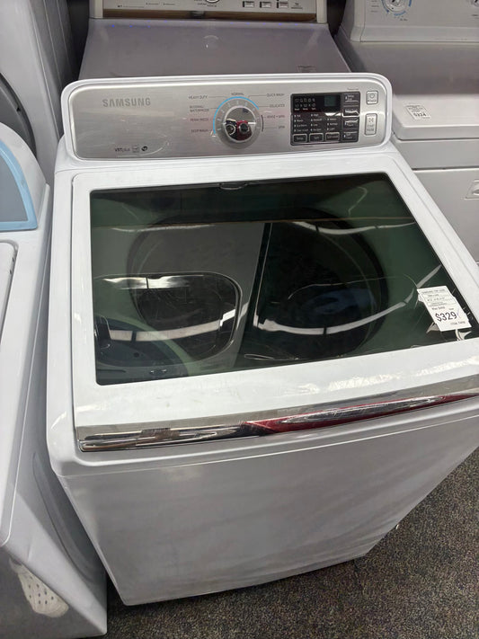 Samsung top load large capacity white 27”