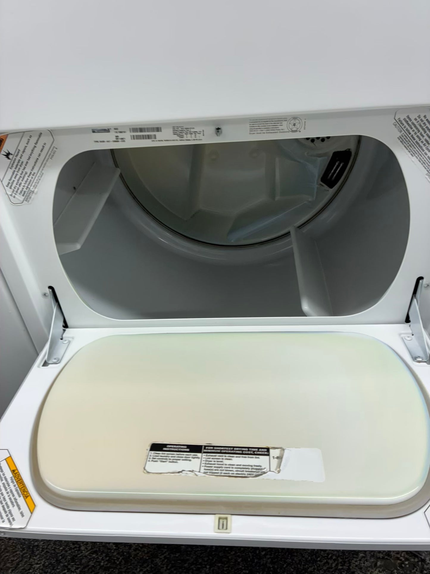 Kenmore gas washer 27” and dryer 29” top load