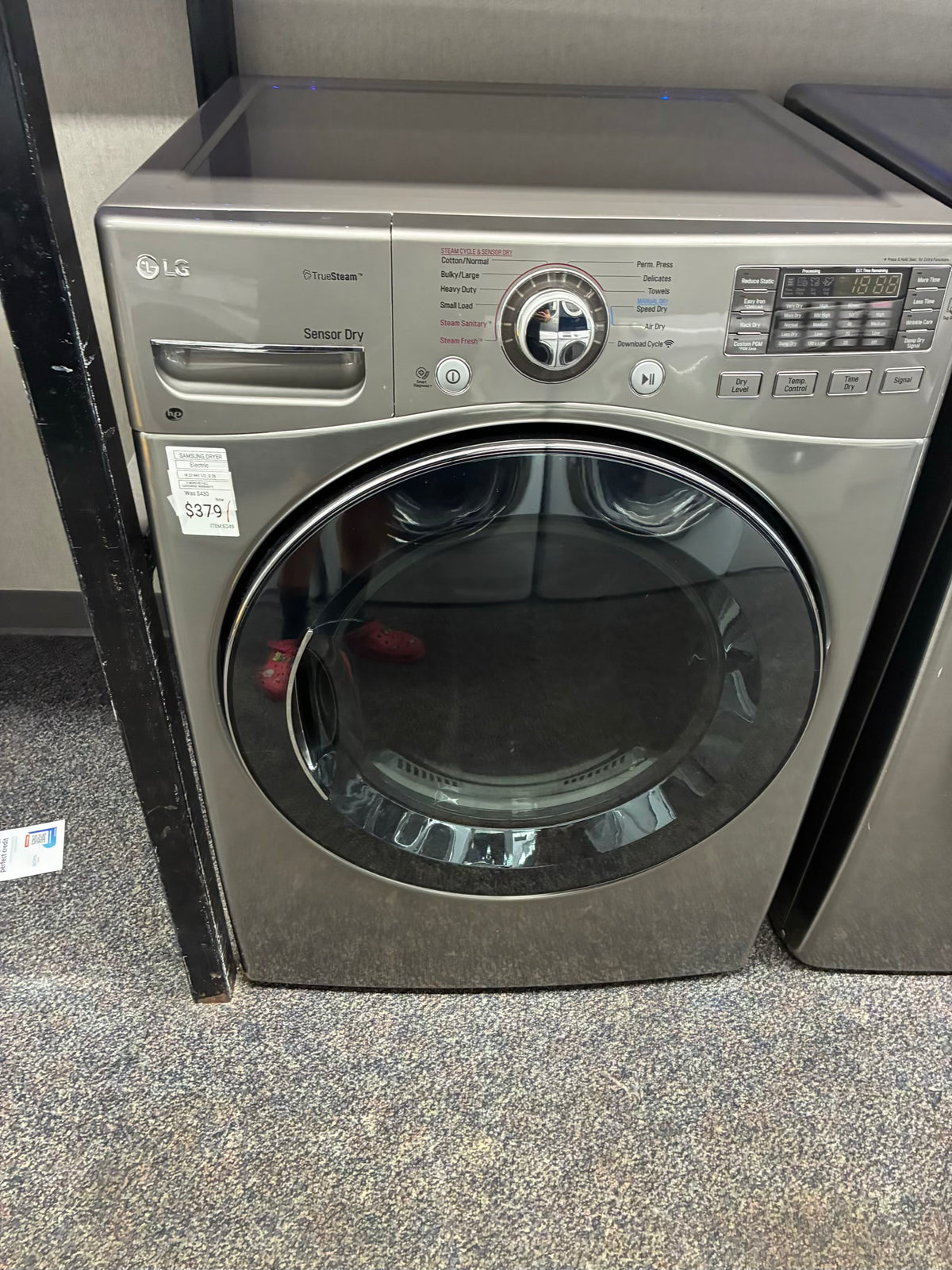 Samsung Electric Dryer 27” front load
