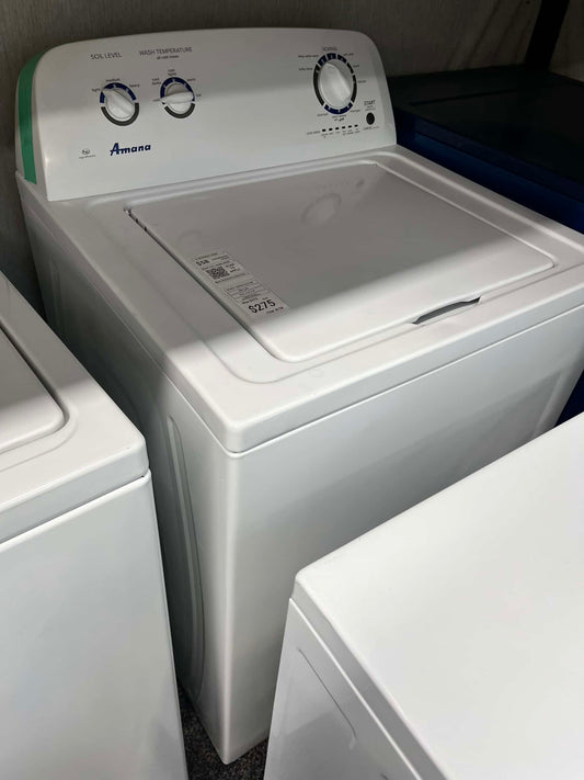 - ITEM #W73B Amana top load washer machine 27”
