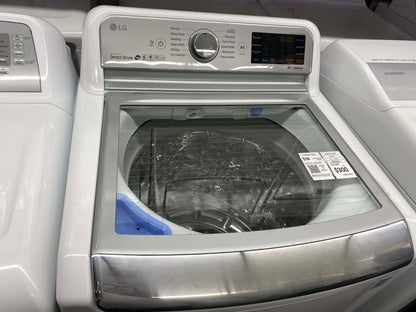 Item: #ED64B LG high efficiency and electric dryer andwqshing machine set stainless steel drum side by side 27”