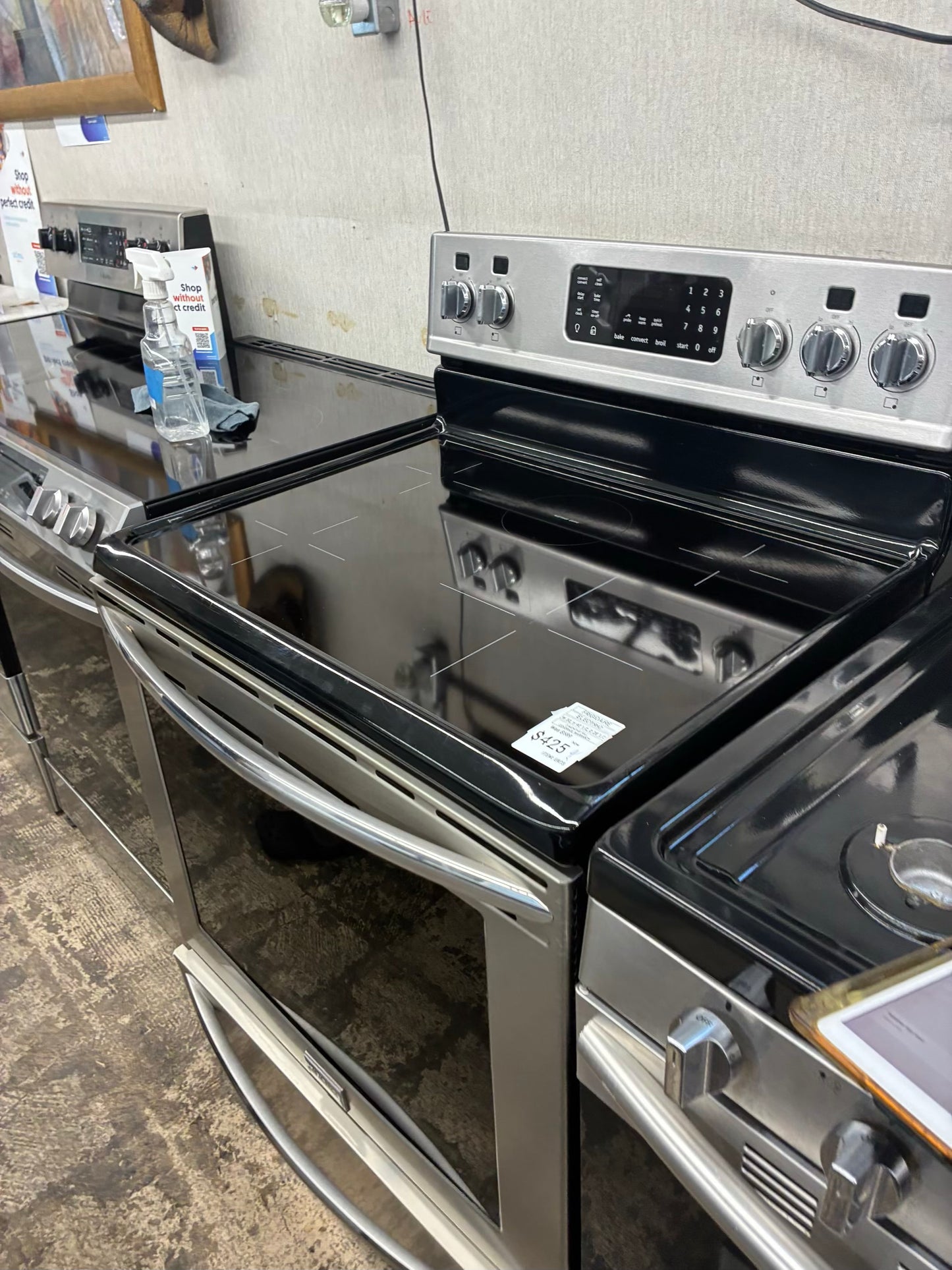 Frigidaire electric stainless steel range 5 burner 30 inch
