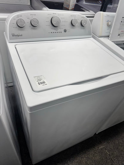 Whirpool top load washer machine whit clean washer affresh