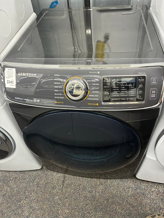 Samsung Electric Dryer 27”  slate  front load