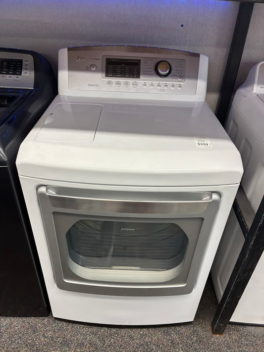 LG electric dryer 27” large capacity white