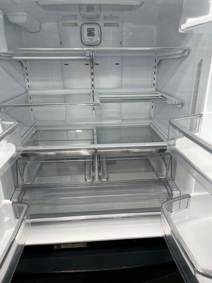 - ITEM: #RF74S  kenmore  French door refrigerator slate black 36”
