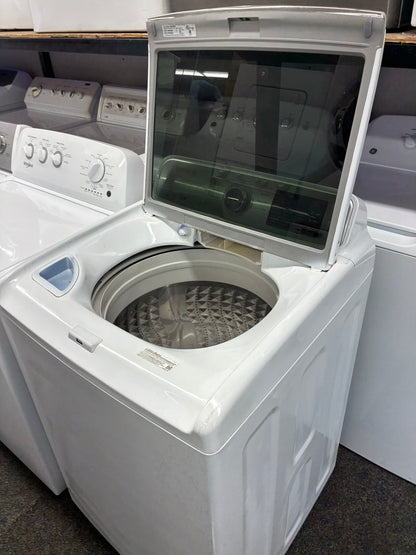 Samsung top load large capacity white 27”