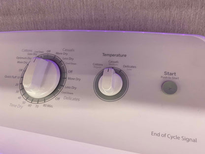ITEM: #D732 Open Box Hotpoint washer and dryer set gas