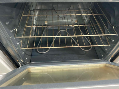 Item: #GR74C  Frigidaire electric range 4 burner  black 30 in