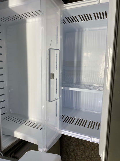 Item: #RF64G LG French door refrigerator stainless steel w/water ice dispenser 36 in.