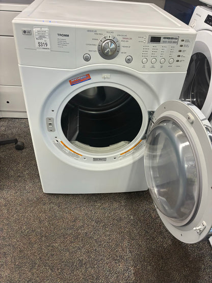LG Electric Dryer 27”  white front load
