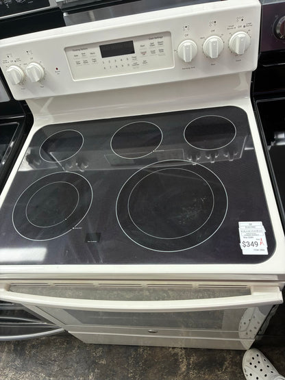 GE electric range white 30” 5 burners