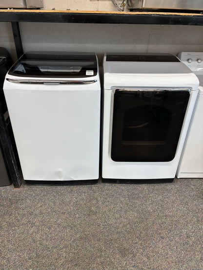 Samsung Gas set washer and dryer 27” white