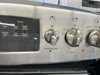 . ITEM #GR33B GE   Stainless steel electric range 4 burner 30 inch *more pictures soon