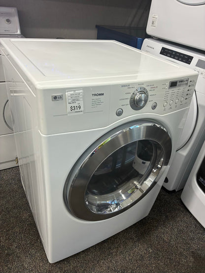 LG Electric Dryer 27”  white front load