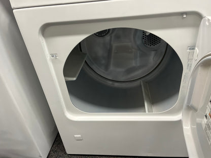 ^ Item: #GD55B Whrpool  side x side  washer and open box dryer set GAS large capacity 27”