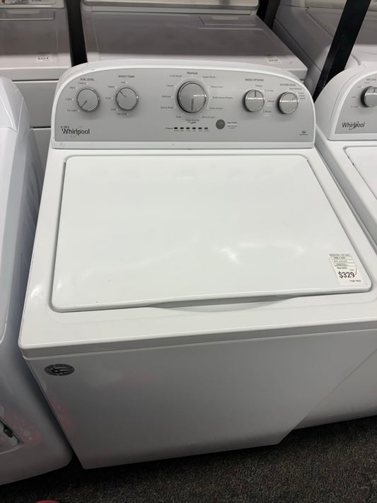 Whirlpool top load washer 27” large capacity