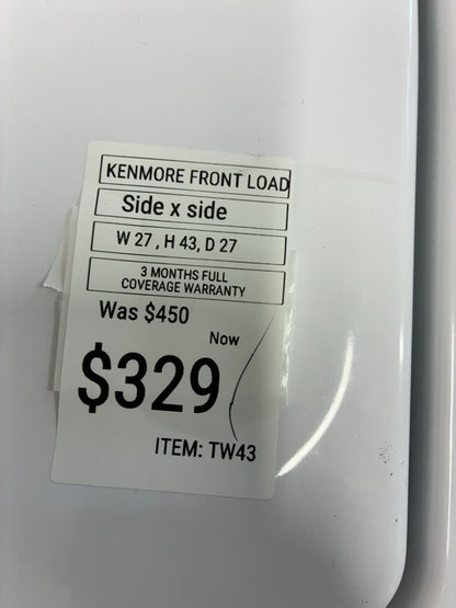 Kenmore,top load washer 27” large capacity