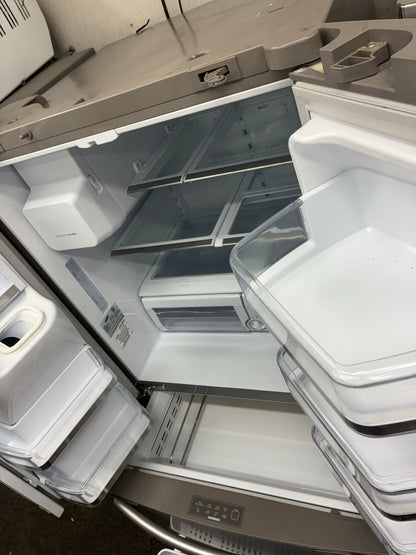 Samsung French 4 door  refrigerator stainless steel 33”, Ice Maker BLACK FRIDAY SALE