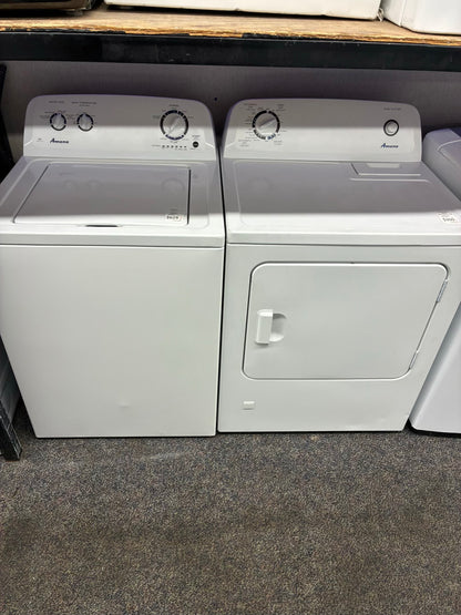 Amana  gas washer 27” and dryer 29” top load