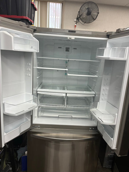 Kenmore French door refrigerator stainless Steel 33 in