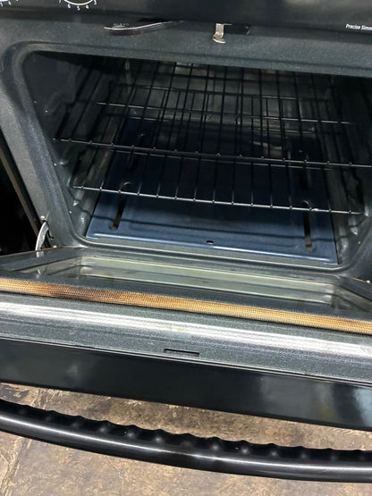 GE Gas Range black 4 Burners 30”