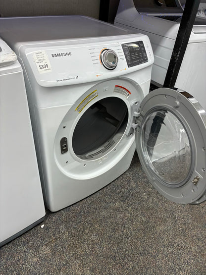 Samsung Electric Dryer 27” white front load