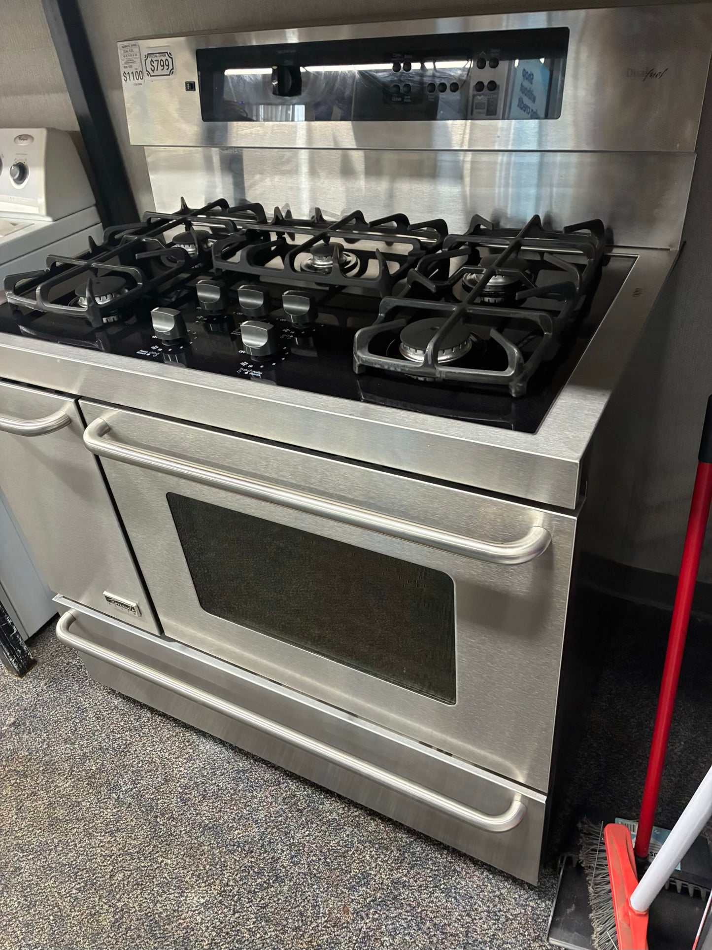 KENMORE ELITE   DUAL FUEL STAINLESS STEEL 40” SPECIAL OFFER