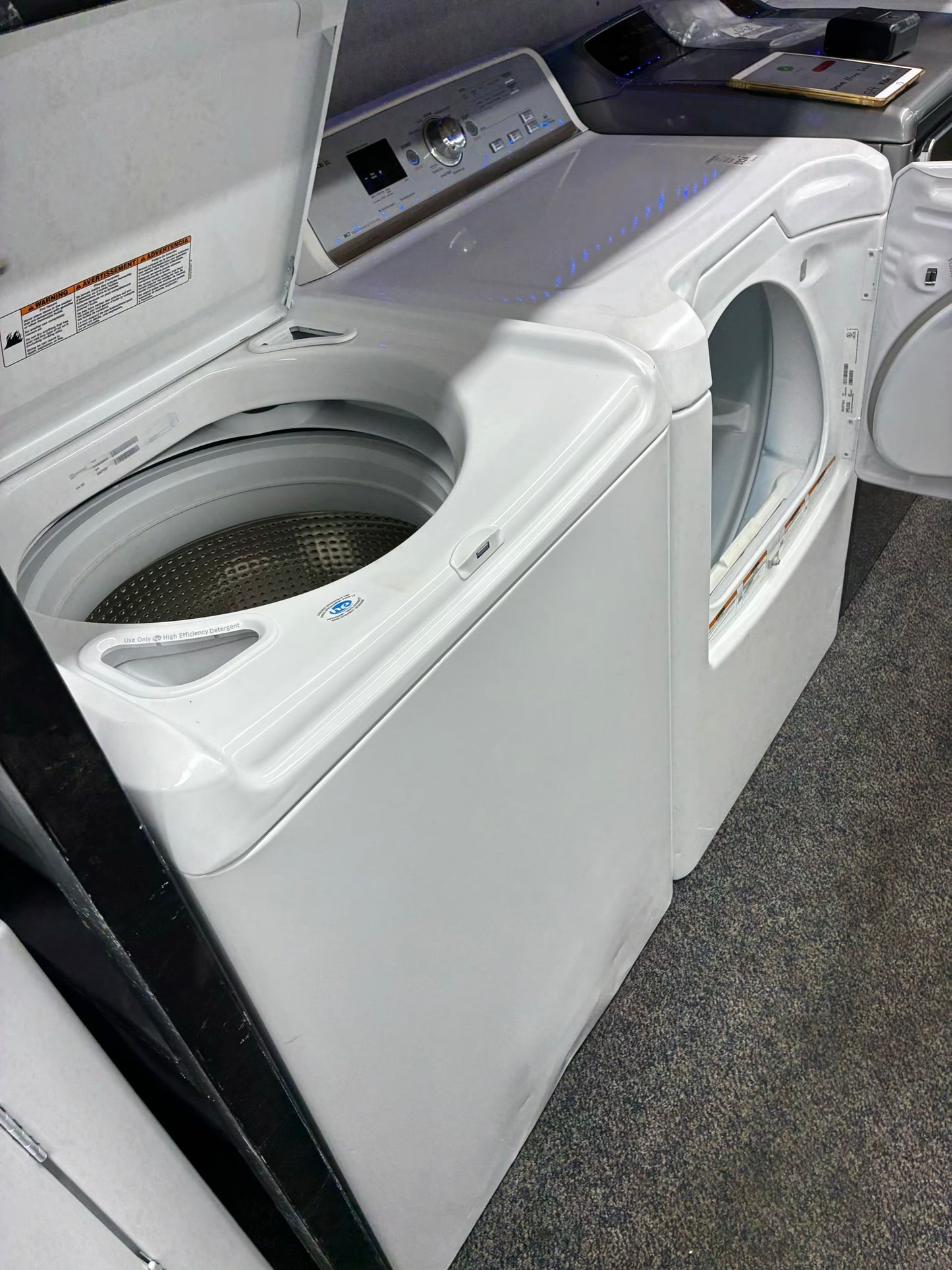 MAYTAG electric washer 27” and dryer 29” top load