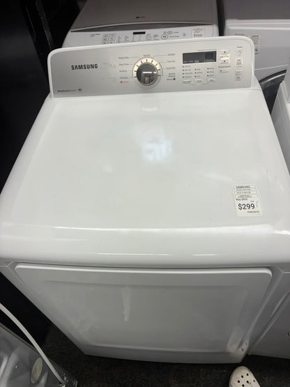 Samsung electric dryer 27” large capacity white