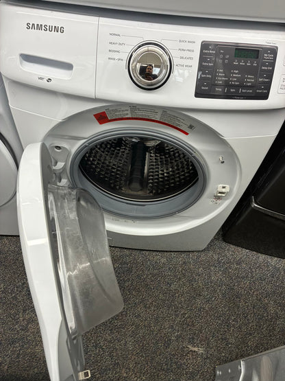 SAMSUNG WASHER N DRYER FRONT LOAD ELECTRIC 27” WHITE