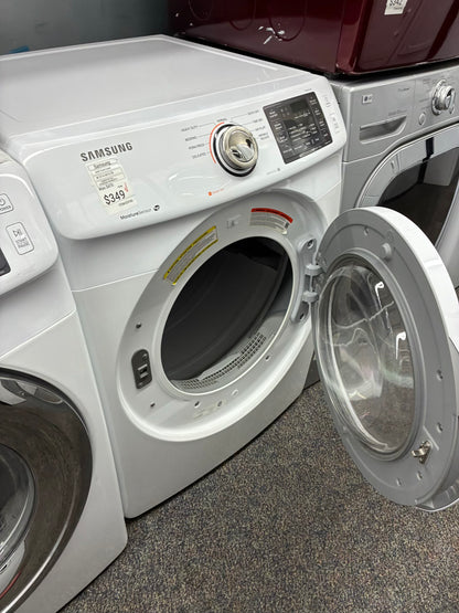 SAMSUMG gas dryer 27” large capacity white
