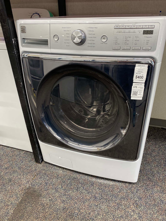 . ITEM #W63F kenmore  Elite front load washer machine  super capacity jumbo size 29”